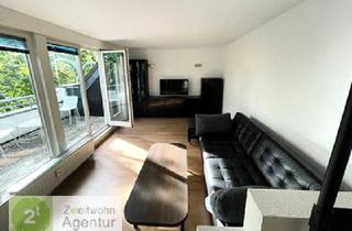 Wohnung mieten in 47800 Krefeld, Modern möblierte 2-Zimmer-Wohnung mit Balkon und WLAN, Krefeld-Bockum, Uerdinger Str.