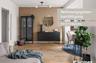 Immobilie mieten in Haubachstraße 33, 10585 Charlottenburg, Kürzlich renovierte möblierte 2-Zimmer-Wohnung in Charlottenburg mit Schreibtisch