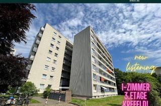 Wohnung kaufen in 47803 Inrath/Kliedbruch, Vermietetes Appartement in Krefeld-Inrath/Kliedbruch mit Balkon