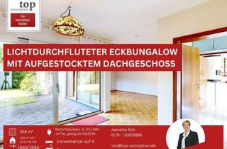 Haus kaufen in Schlegelstraße 45, 40789 Monheim, Lichtdurchfluteter Eckbungalow mit aufgestocktem Dachgeschoss *provisionsfrei
