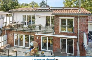Wohnung kaufen in 22399 Poppenbüttel, Träume werden Wirklichkeit - Schickes Wohnen mit traumhaften Blick auf den Alsterlauf!