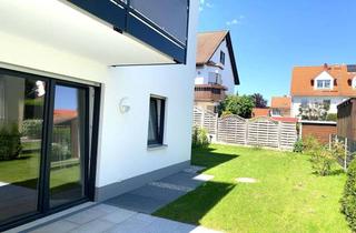 Wohnung kaufen in 85757 Karlsfeld, Hochwertige Gartenwohnung mit Terrasse+sonnigem Südgarten in ruhiger, grüner Toplage in Karlsfeld
