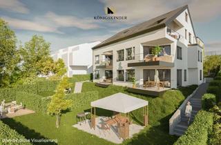 Wohnung kaufen in 70469 Feuerbach, Provisionsfreie 4,5-Zi.-EG-Wohnungmit Garten und Aussicht inNeubau-Projekt KFW 55 Effizienz-Haus