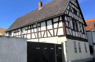 Haus kaufen in 64319 Pfungstadt, Denkmalgeschütztes Fachwerkhaus sucht liebevolle Hände