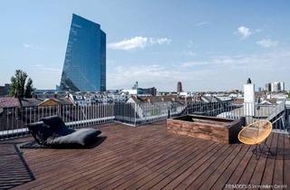 Penthouse kaufen in 60314 Ostend, Luxuriös modernes Penthouse gegenüber der EZB in unmittelbarer Mainnähe