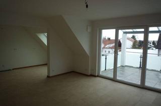 Wohnung mieten in Hauptstraße, 86836 Obermeitingen, Geschmackvolle, neuwertige 2-Zimmer-Dachgeschosswohnung mit geh. Innenausstattung mit Balkon