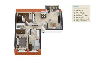 Wohnung kaufen in Konkordienstr. 13, 01127 Pieschen-Süd, Stilvolle vermietete 3-Raum-Wohnung in Pieschen