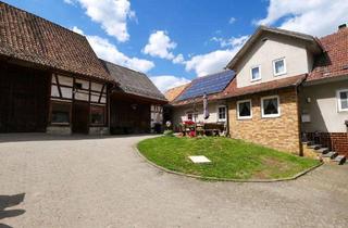 Bauernhaus kaufen in 96476 Bad Rodach, Teilrenoviertes Bauernhaus mit großem Garten & Scheune auf den Langen Bergen
