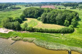 Grundstück zu kaufen in 24897 Ulsnis, Natur & Schlei-Fans aufgepasst: Wiesengrundstück am Wald und Sandstrand in direkter Schlei-Lage!