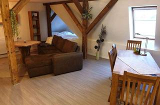 Immobilie mieten in 08058 Zwickau, Stielvolles, neuwertiges, voll möbliertes 1-Zimmer-Appartement über den Dächern von Zwickau incl...