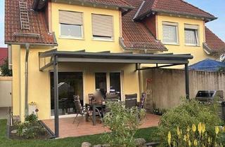 Doppelhaushälfte kaufen in 04356 Seehausen, Große Doppelhaushälfte mit herrlichem Garten und Pool im Leipziger Norden
