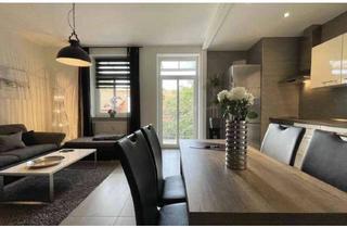 Wohnung kaufen in 99084 Brühlervorstadt, Exklusive, neuwertige 3-Zimmer-Wohnung voll möbliert mit Balkon und EBK in Erfurt