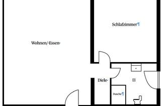 Wohnung kaufen in 65195 Wiesbaden, 2-Zimmer-Wohnung als Kapitalanlage in Wiesbaden zu verkaufen.
