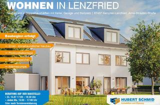 Doppelhaushälfte kaufen in Anna-Straubin-Straße 46, 87437 Lenzfried, Wohnen in Lenzfried - Neubau von 4 Doppelhaushälften und 12 Reihenhäusern
