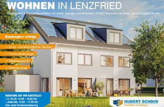 Doppelhaushälfte kaufen in Anna-Straubin-Straße 46, 87437 Lenzfried, Wohnen in Lenzfried - Neubau von 4 Doppelhaushälften und 12 Reihenhäusern