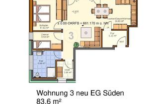 Wohnung kaufen in 79837 St. Blasien, Sonder-Abschreibung mit QNG Siegel! Neubau im malerischen Menzenschwand!