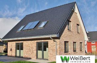 Haus kaufen in 25348 Engelbrechtsche Wildnis, Großzügiges EFH im klassischen Stil Neubauplanung - Niedrigenergiehaus mit Wärmepumpe