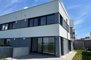 Doppelhaushälfte kaufen in 89160 Dornstadt, Hochwertige Neubau-Doppelhaushälfte direkt am Feldrand und Seenähe