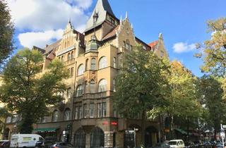 Wohnung mieten in Bleibtreustraße 17, 10623 Charlottenburg, Außergewöhnlich: Große Dachgeschosswohnung mit Turmzimmer, Terrasse und Sauna