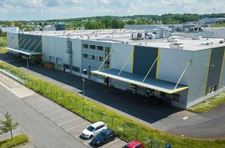 Büro zu mieten in Eickhoffstraße, 01665 Klipphausen, Produktionsfläche bei Dresden – Große Halle mit Büro und Kran.