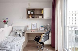 Wohnung mieten in Habsburger Straße 132, 79104 Neuburg, THE FIZZ Freiburg Mitte - Vollmöbliertes Apartment für Studierende