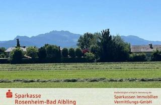 Grundstück zu kaufen in 83209 Prien, schöner freier Blick!