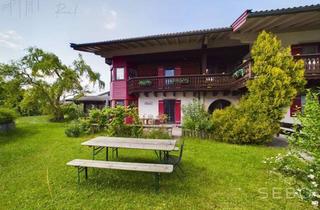 Wohnung kaufen in 83229 Aschau, Maisonette mit Garten, Weinkeller und Ausbaupotenzial in ruhiger Toplage in Aschau