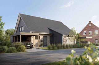 Haus kaufen in 24975 Maasbüll, Stadtnah. Energieeffizient. Vielseitig nutzbar - KfW40 Wohneinheit mit Garten und Ausbaureserve