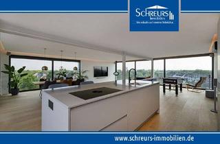 Penthouse kaufen in 47799 Cracau, Avantgardistisches Design-Penthouse mit gigantischer Terrasse über den Dächern des Bismarckviertels!