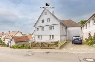 Bauernhaus kaufen in 72663 Großbettlingen, Schaffen Sie neuen Wohnraum: Großes Bauernhaus mit jeder Menge Ausbaureserve, schönem Garten uvm...
