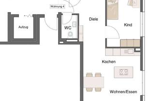 Wohnung kaufen in Uhlandstrasse 35, 73249 Wernau, Bezugsfertig Sommer 2026 * provisionsfrei * 3 Zimmer Neubau mit Balkon
