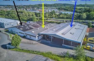 Gewerbeimmobilie mieten in 35614 Aßlar, 2300 m2 Produktionshalle + 1.800 m2 Kalthalle in Asslar zu vermieten