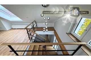 Wohnung kaufen in Westkorso, 32545 Bad Oeynhausen, ::: 2. OG. Maisonette-Wohnung mit Premiumküche I Erstbezug I Traumhaft am Kurpark I KfW 70 ee :::