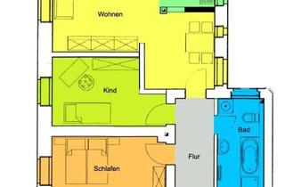 Wohnung mieten in 01591 Riesa, Perfekte Wohnung mit vorteilhafter Raumaufteilung für die kleine Familie!