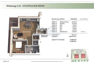 Wohnung kaufen in 21481 Lauenburg, 2 Zimmer STG Neubau-Eigentumswohnung 2.44