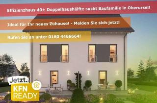 Doppelhaushälfte kaufen in 61440 Oberursel, ️ Bezugsfertige Doppelhaushälfte EH40+ QNG mit 149 m² in Oberursel OT sucht Baufamilie!