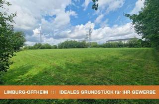 Gewerbeimmobilie kaufen in 65555 Limburg, NEUES GRUNDSTÜCK ::: IDEAL FÜR IHR GEWERBE ::: LIMBURG-OFFHEIM