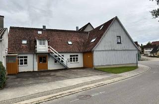 Haus kaufen in 74592 Kirchberg, Ein-/Zweifamilienhaus mit Garage und Werkstattgebäude