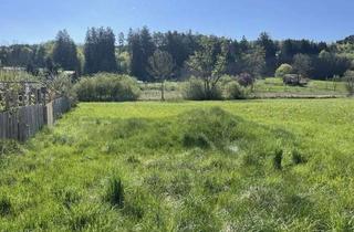 Grundstück zu kaufen in 82386 Huglfing, Huglfing - erschlossenes Baugrundstück mit Blick und angrenzenden Wiesen