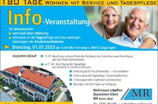 Wohnung kaufen in 89079 Ulm, Musterwohnung komplett fertiggestellt - altersgerechte Wohnform