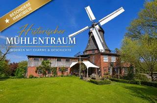 Haus kaufen in 25842 Bargum, Historische Windmühle mit 2 separaten Wohneinheiten