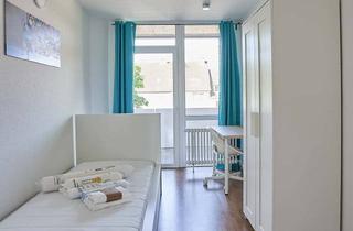 Immobilie mieten in Kölner Landstraße 352, 40589 Düsseldorf, Zimmer Kölner Landstraße - Room 4 with Balcony