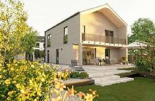 Villa kaufen in 23701 Süsel, Bauen in Ostholstein - Stadtvilla im zeitgemäßen Design NOVO - überdachte Terrasse und Balkon