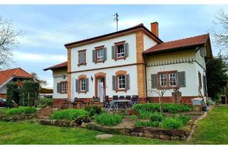 Haus kaufen in 68804 Altlußheim, Traumimmobilie zu verkaufen! Ehemaliges Bahnwärterhaus mit ausgebauter Scheune und Parkanlage
