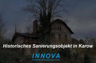 Haus kaufen in 19395 Plau, 2 Gebäude! - Historisches Sanierungsobjekt in Plau am See