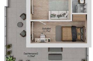Wohnung kaufen in Hohenwarter Straße 58, 85276 Pfaffenhofen, *reserviert* 2-Zimmer Wohnung im 2. OG mit 26 qm Dachterrasse in Süd-Westausrichtung