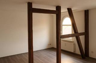 Wohnung mieten in Wolfgang-Heinze-Straße 18, 18437 Tribseer Vorstadt, ERSTBEZUG - 3 Zimmer Dachgeschoss im Zentrum von Stralsund (nähe HBF) mit EBK & Gartenmitnutzung