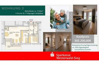 Wohnung kaufen in 56235 Ransbach-Baumbach, PROVISIONSFREI für Käufer!!! – Mit Terrassenfläche, Kellerraum, 2 Tiefgaragen-Stellplätze!