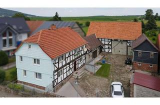 Haus kaufen in 36404 Oechsen, Denkmalgeschützte Fachwerkhofanlage mit großem Grundstück und vielseitigen Nutzungsmöglichkeiten