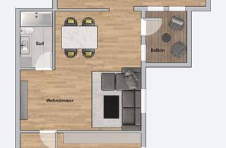 Wohnung kaufen in Luisenstraße, 06108 Nördliche Innenstadt, Traumhafte lichtdurchflutete DG-Wohnung mit Balkon und Stellplatz